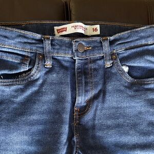 Levi's Slim Straight Jeans - Medium Blue Wash